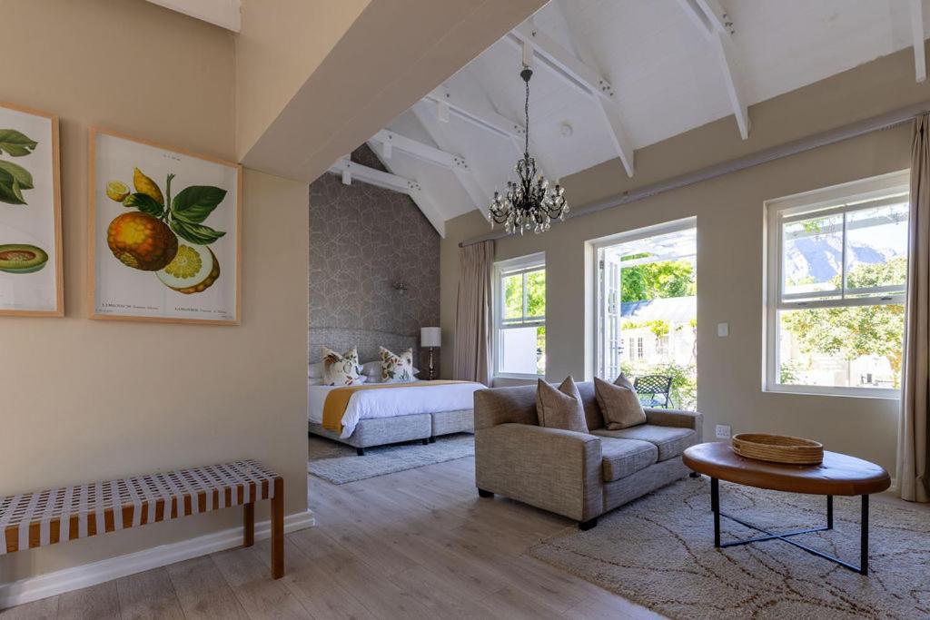 Lavender Farm Boutique Guest House Franschhoek Bagian luar foto
