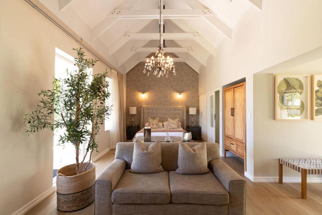 Lavender Farm Boutique Guest House Franschhoek Bagian luar foto